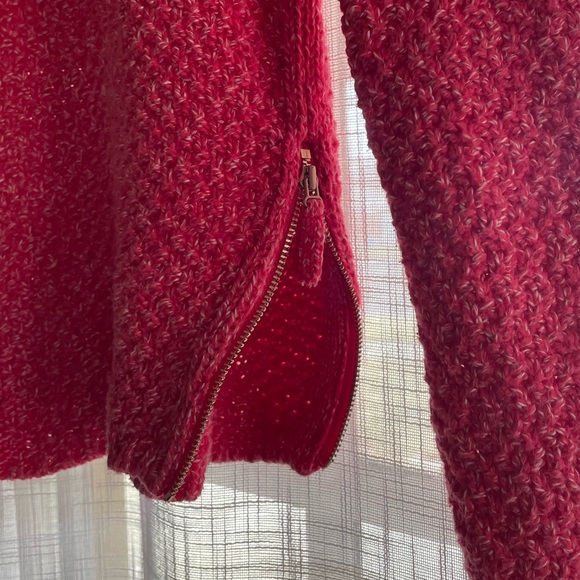 Talbots Raspberry Knit Sweater - Picture 4 of 8
